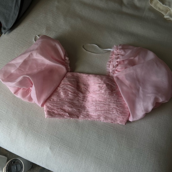 AJE MYRIAD PUFF SLEEVE TOP - Picture 3 of 5